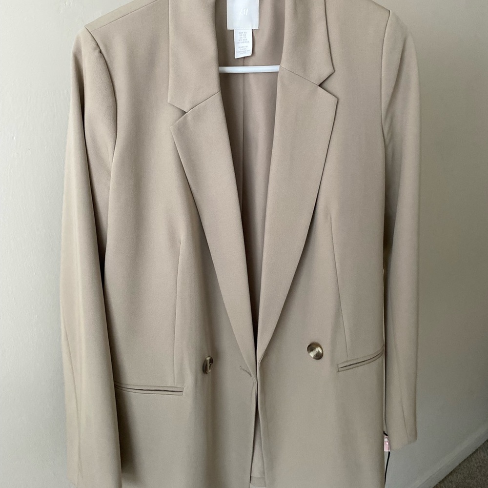 H&M Classic Beige Women's Blazer